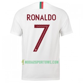Koszulka Portugalia Ronaldo 7 Mistrzostwa Świata 2018 Wyjazdowe Stroje Piłkarskie